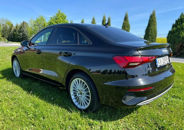 Audi A3 cena 83000 przebieg: 91000, rok produkcji 2020 z Polkowice małe 326
